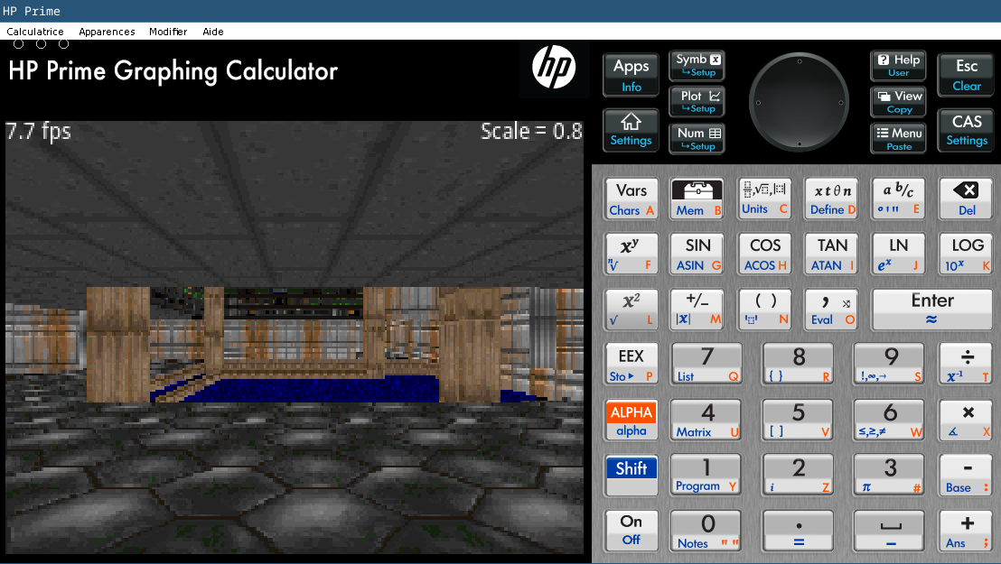 DOOM on the HP Prime Calculator